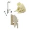 Prime-Line Channel Balance Accessories, Nylon and Steel Components, FS100-Top and FS150-Bottom (2 Sets) H 3929 - alternate 1